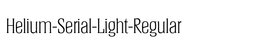 Helium-Serial-Light-Regular