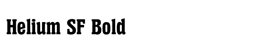 Helium SF Bold