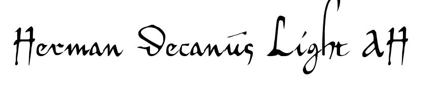 Herman Decanus Light AH