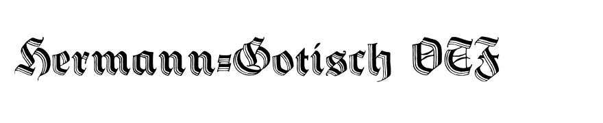 Hermann-Gotisch OTF