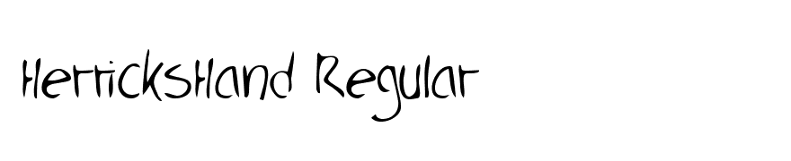 HerricksHand Regular