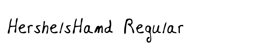 HershelsHand Regular