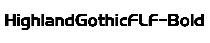 HighlandGothicFLF-Bold