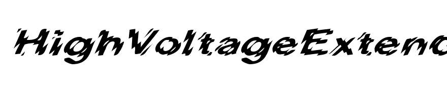 HighVoltageExtended Italic