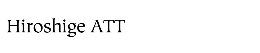Hiroshige ATT