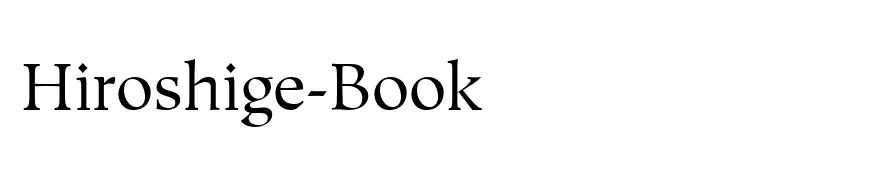 Hiroshige-Book