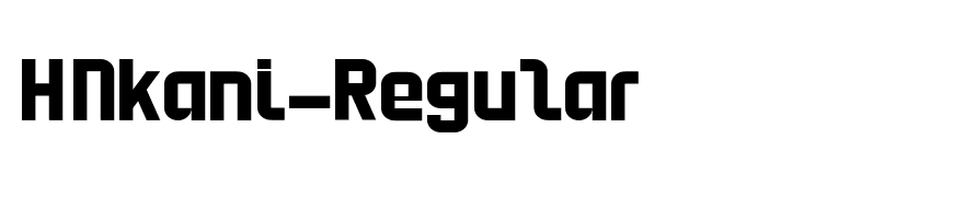 HNkani-Regular