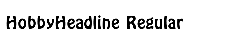HobbyHeadline Regular