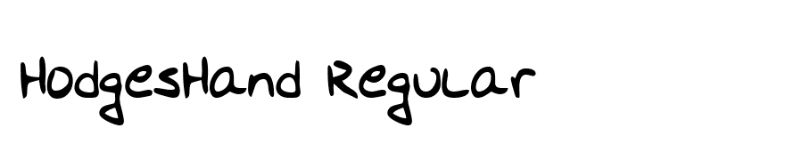 HodgesHand Regular