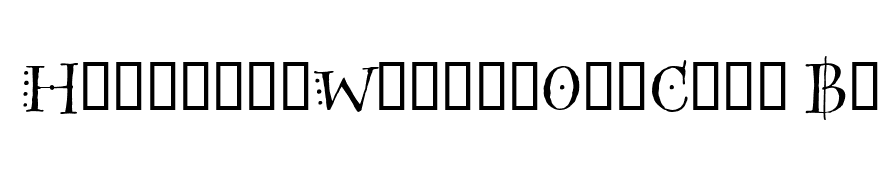 HogwartsWizardOrnCaps Bold