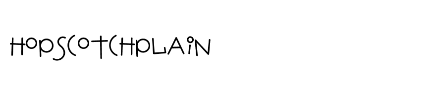HopscotchPlain