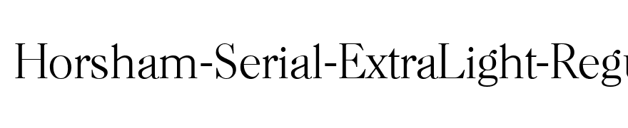 Horsham-Serial-ExtraLight-Regular