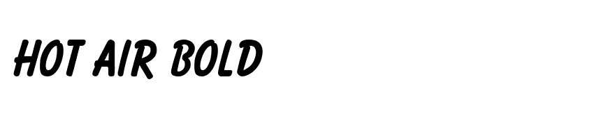 Hot Air Bold