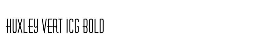 Huxley Vert ICG Bold