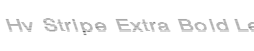 Hv Stripe Extra Bold Lefty