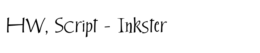 HW, Script - Inkster