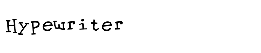 Hypewriter