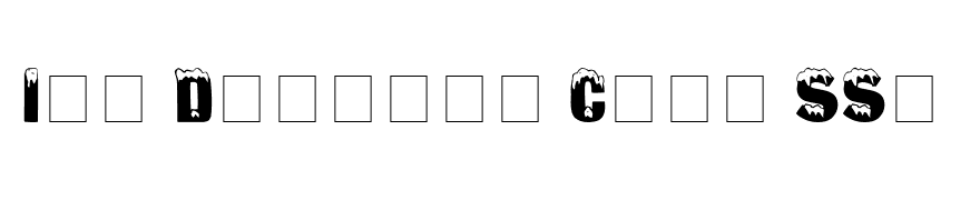 Ice Display Caps SSi