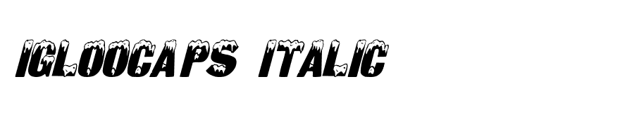 IglooCaps Italic