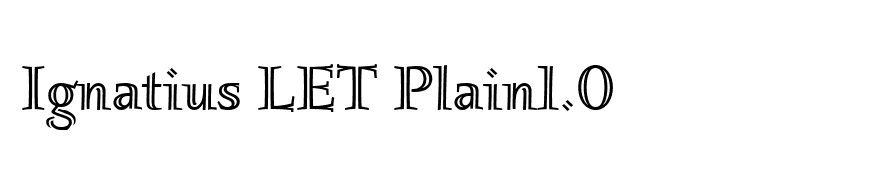 Ignatius LET Plain1.0