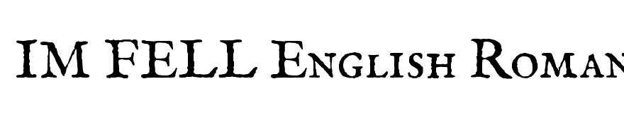 IM FELL English Roman SC