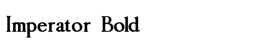 Imperator Bold