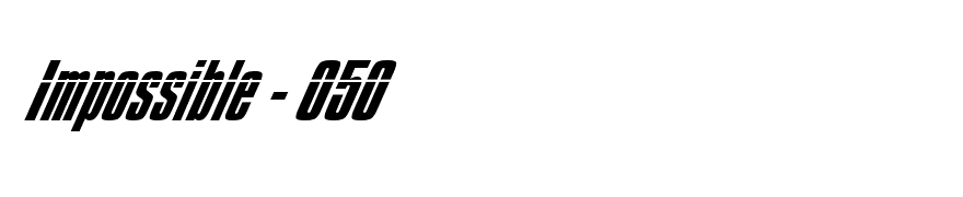 Impossible - 050