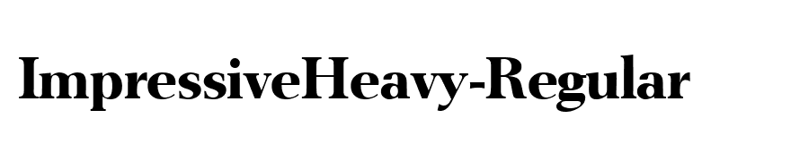 ImpressiveHeavy-Regular