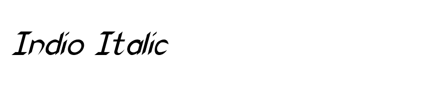 Indio Italic
