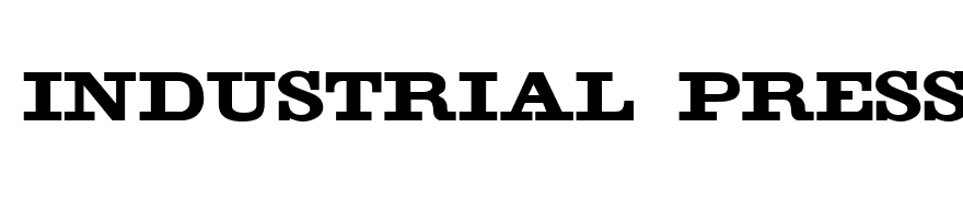 Industrial Press Regular