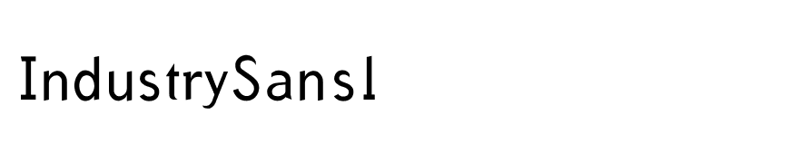 IndustrySans1