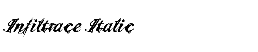 Infiltrace Italic