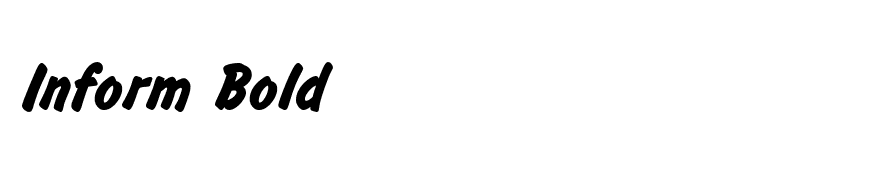 Inform Bold
