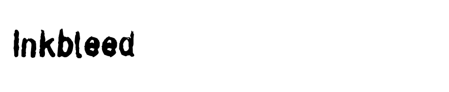 Inkbleed