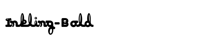 Inkling-Bold
