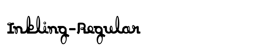 Inkling-Regular