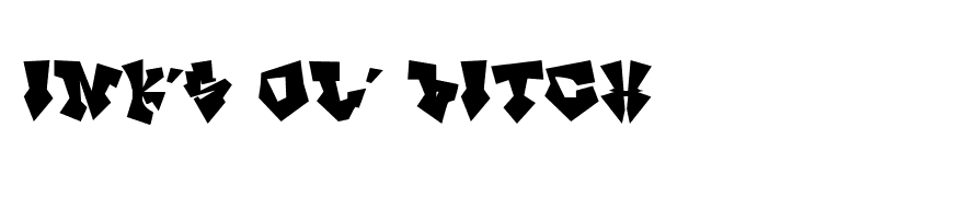 InK's ol' Bitch
