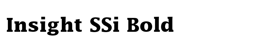 Insight SSi Bold