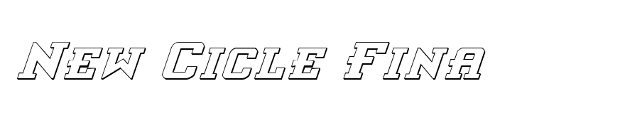 Interceptor Shadow Italic