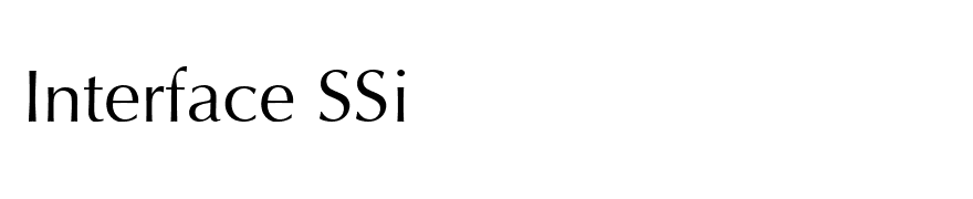 Interface SSi