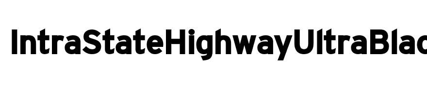 IntraStateHighwayUltraBlack