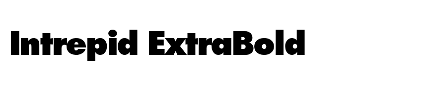 Intrepid ExtraBold