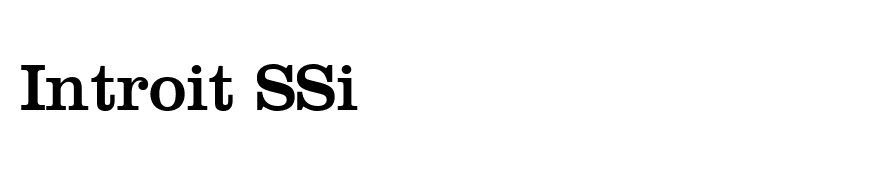 Introit SSi