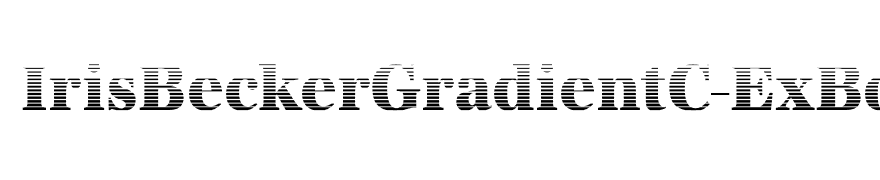 IrisBeckerGradientC-ExBold