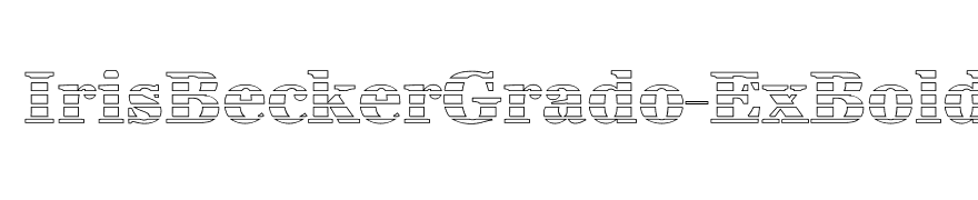 IrisBeckerGrado-ExBold