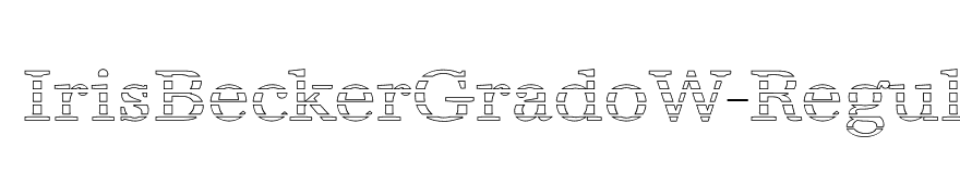 IrisBeckerGradoW-Regular