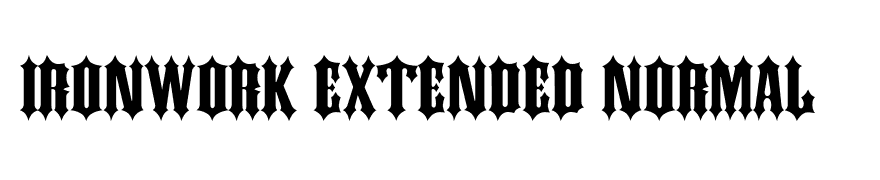 Ironwork Extended Normal