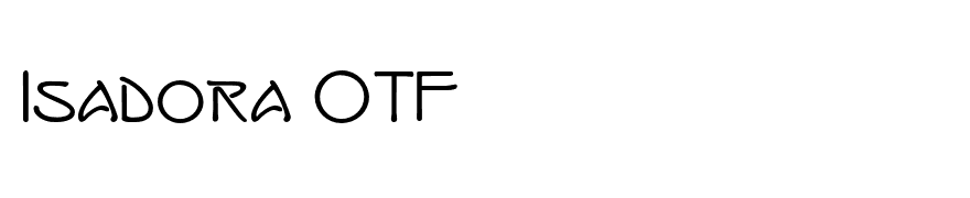 Isadora OTF