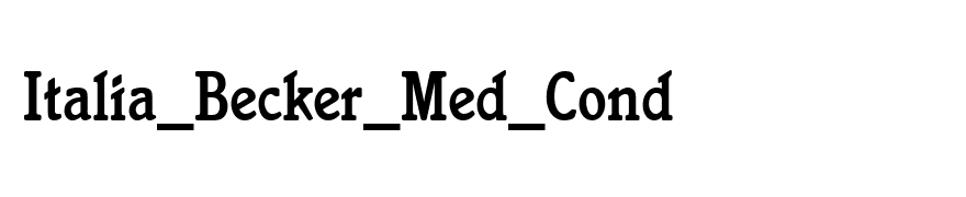 Italia_Becker_Med_Cond