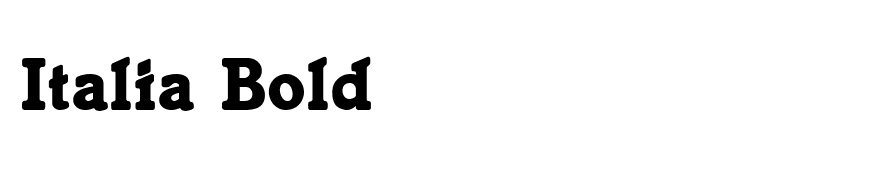 Italia-Bold